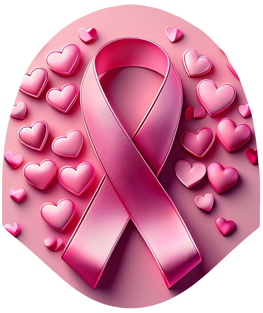 Pink Hearts – Breast Cancer Awareness Car Headrest Cover by HeadzRest
