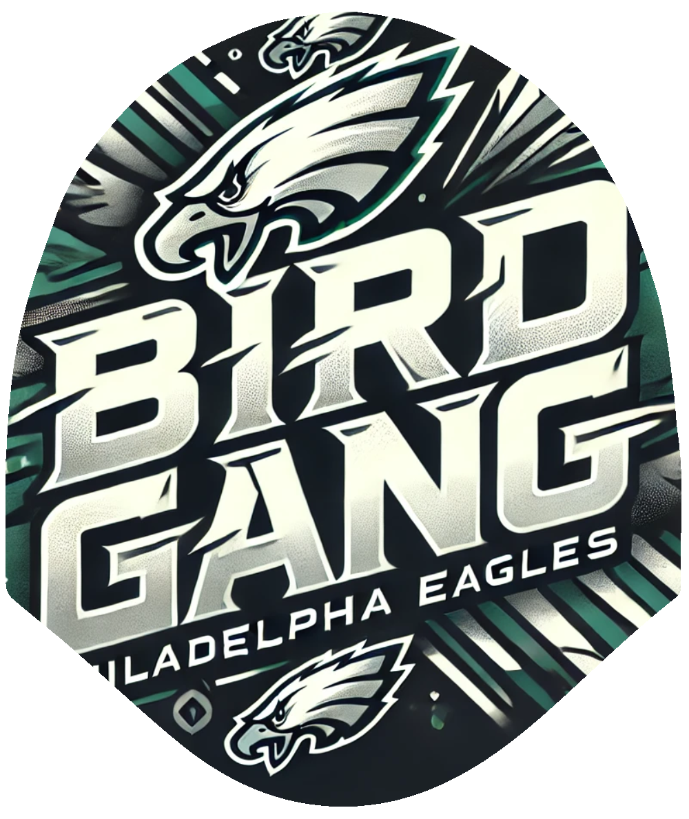 Eagles Bird Gang Car Headrest Cover by HeadzRest