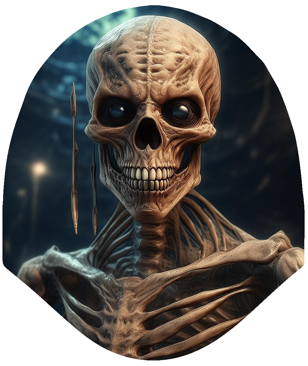 Halloween – Bone-Chilling Skeleton Car Headrest Cover by HeadzRest