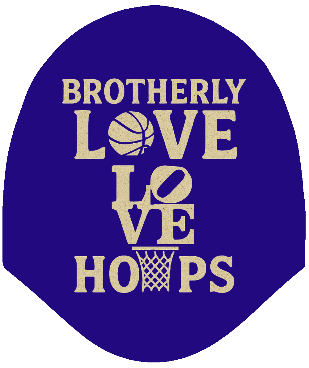 Basketball - Brotherly Love Hoops Car Headrest Cover by HeadzRest