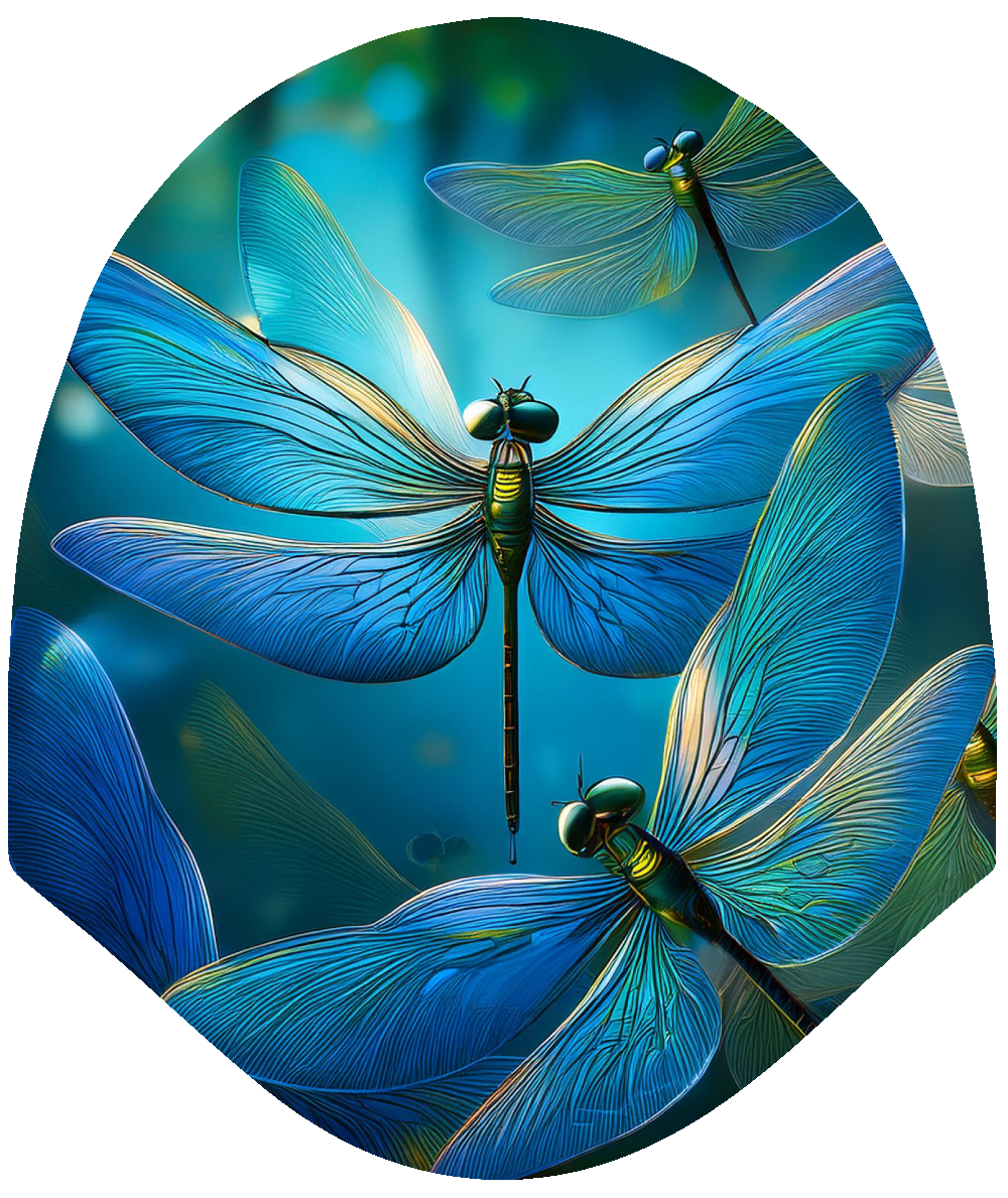 Nature - Dragonfly Car Headrest Cover by HeadzRest