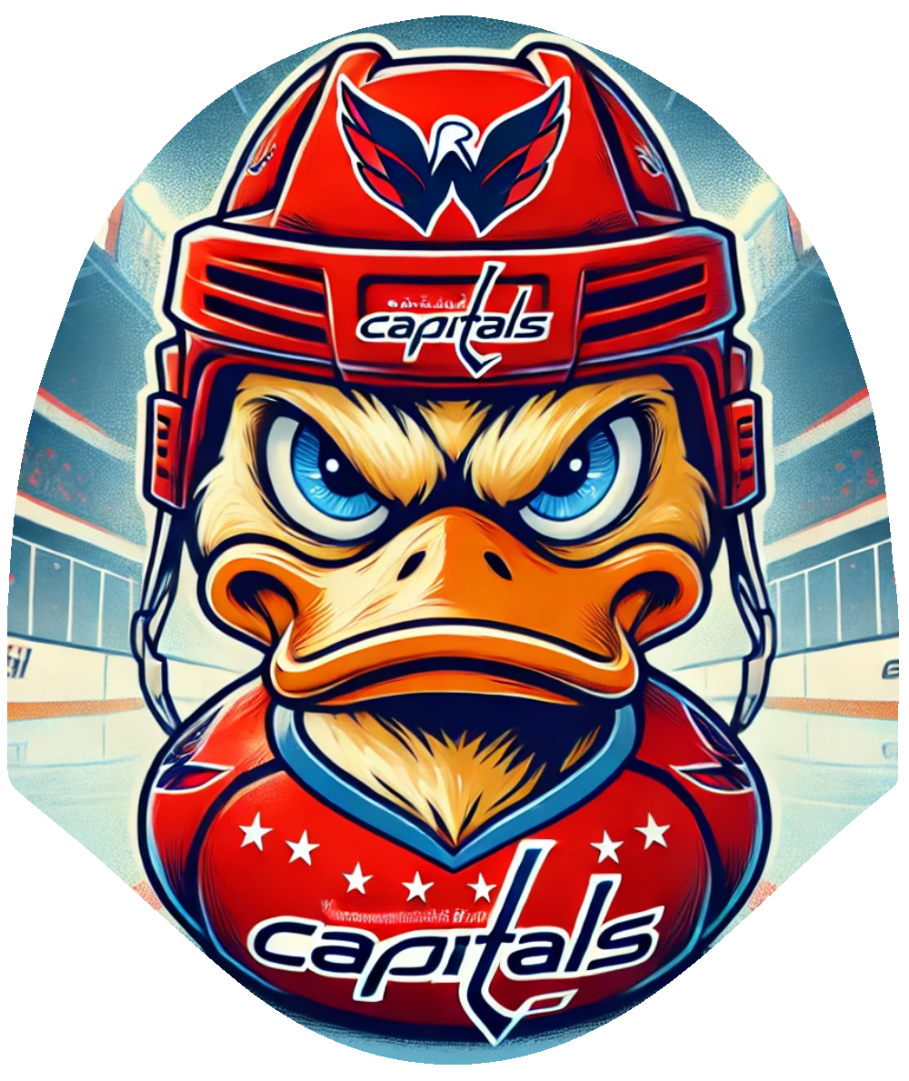 Duck – Hockey Capitals Car Headrest Cover by HeadzRest