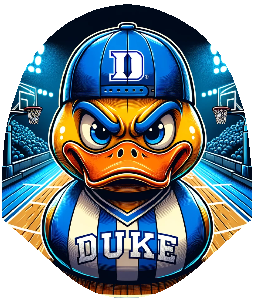 March Madness – Duke Blue Devils Car Headrest Cover by HeadzRest