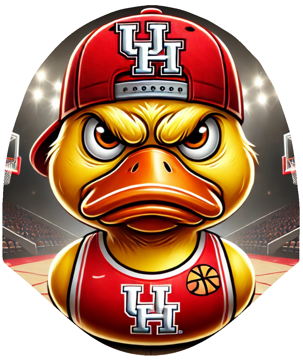 March Madness – Houston Cougars Car Headrest Cover by HeadzRest