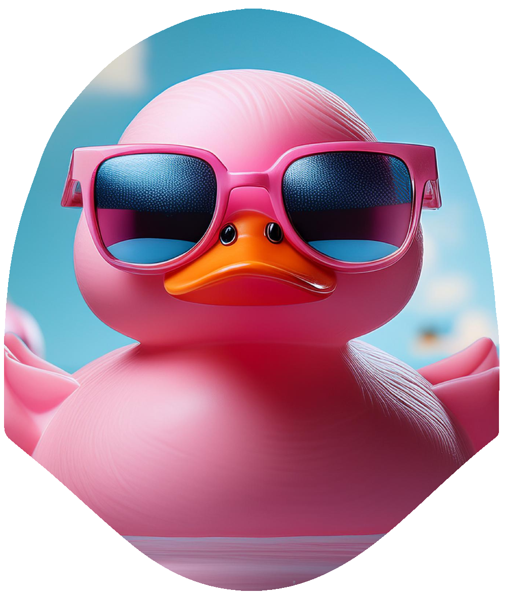 Duck – Jeep Pink Car Headrest Cover by HeadzRest