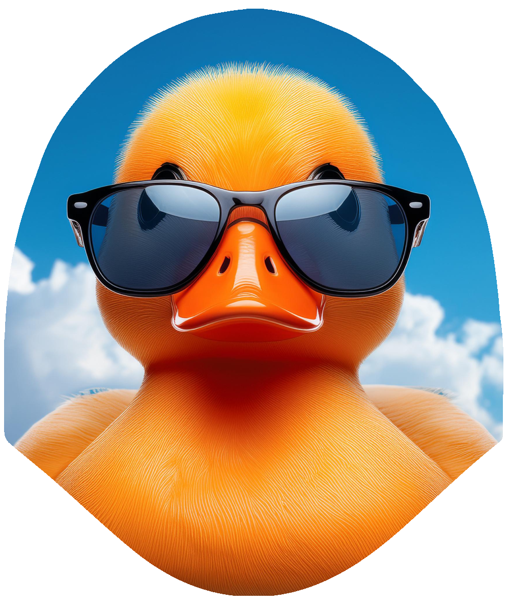Duck – Jeep Yellow Car Headrest Cover by HeadzRest
