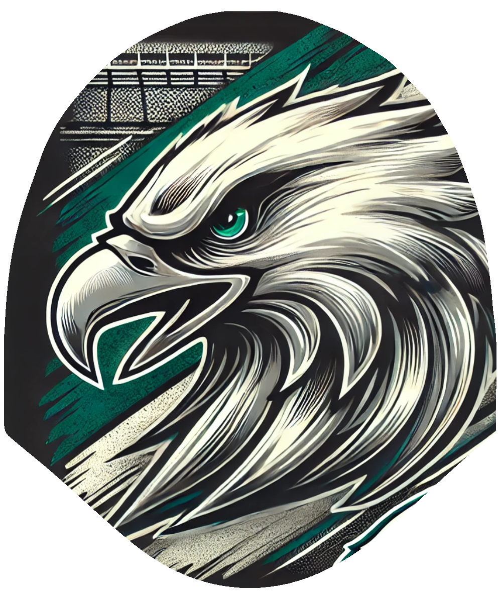 Football - Eagle Car Headrest Cover by HeadzRest