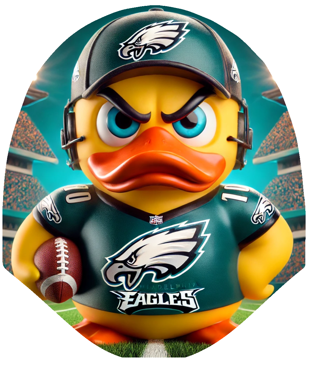 Football - Coach Duck Car Headrest Cover by HeadzRest