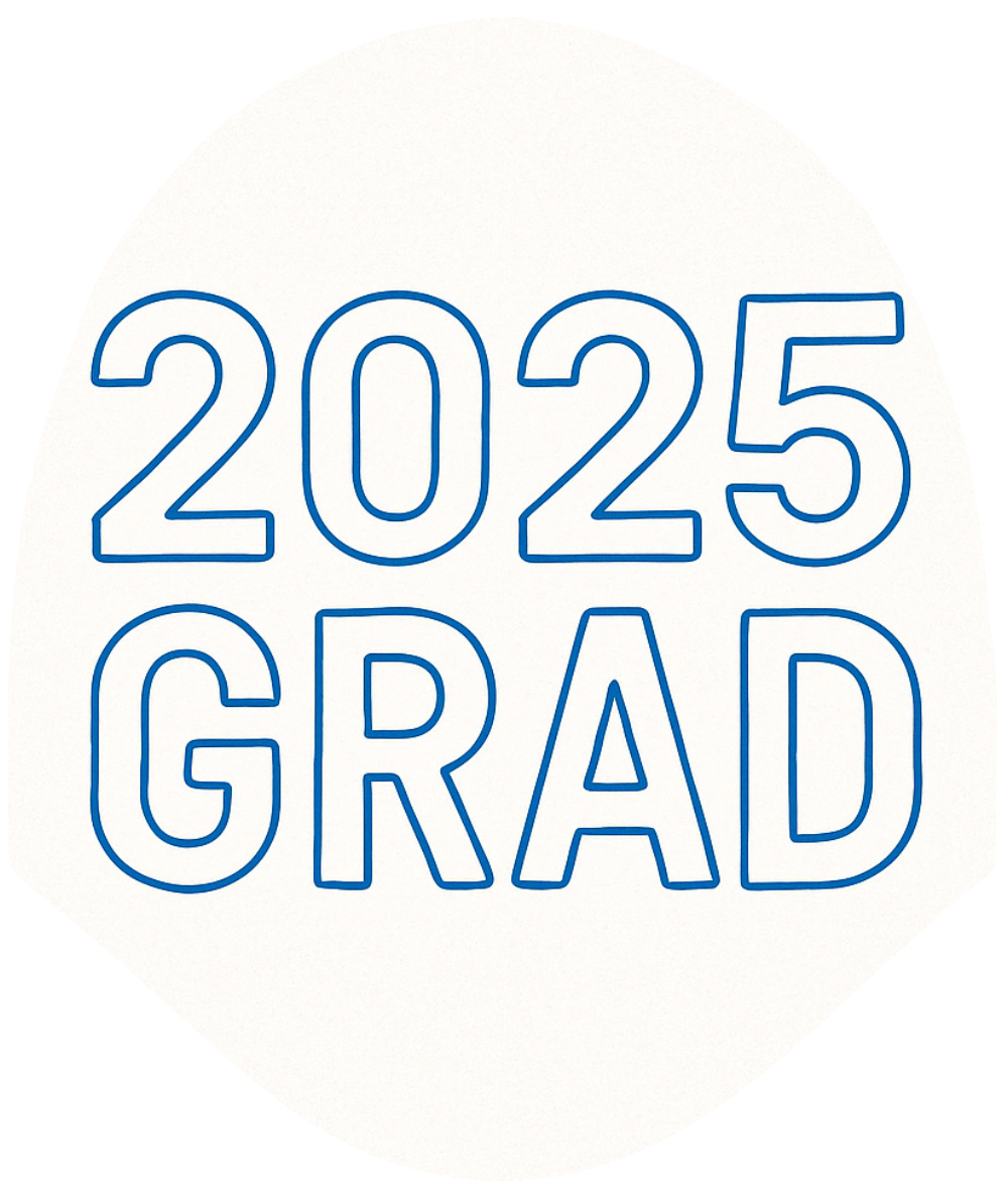 Class of 2025 - Graduation Car Headrest Cover by HeadzRest