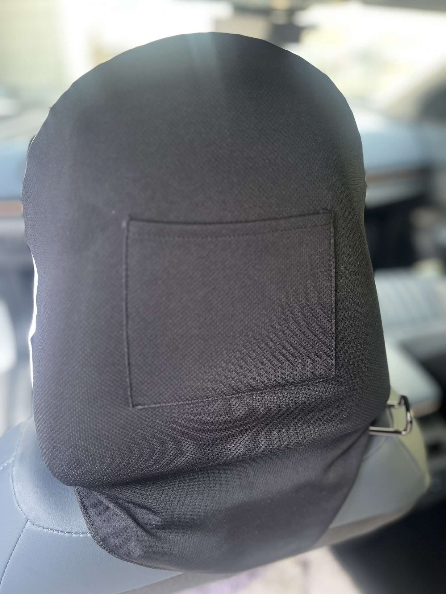 Duck – Jeep Blue Car Headrest Cover by HeadzRest