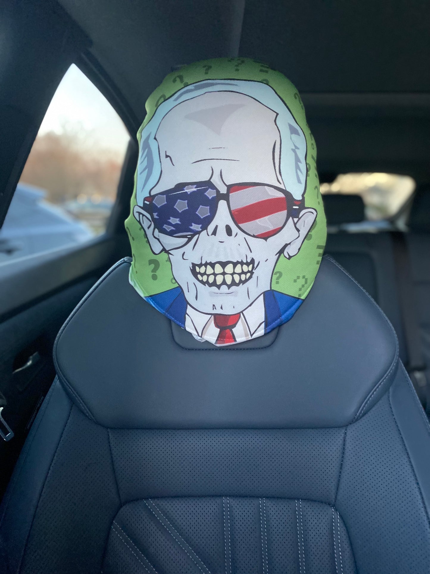 Zombie Politician – Undead Freedom Headrest Cover by HeadzRest