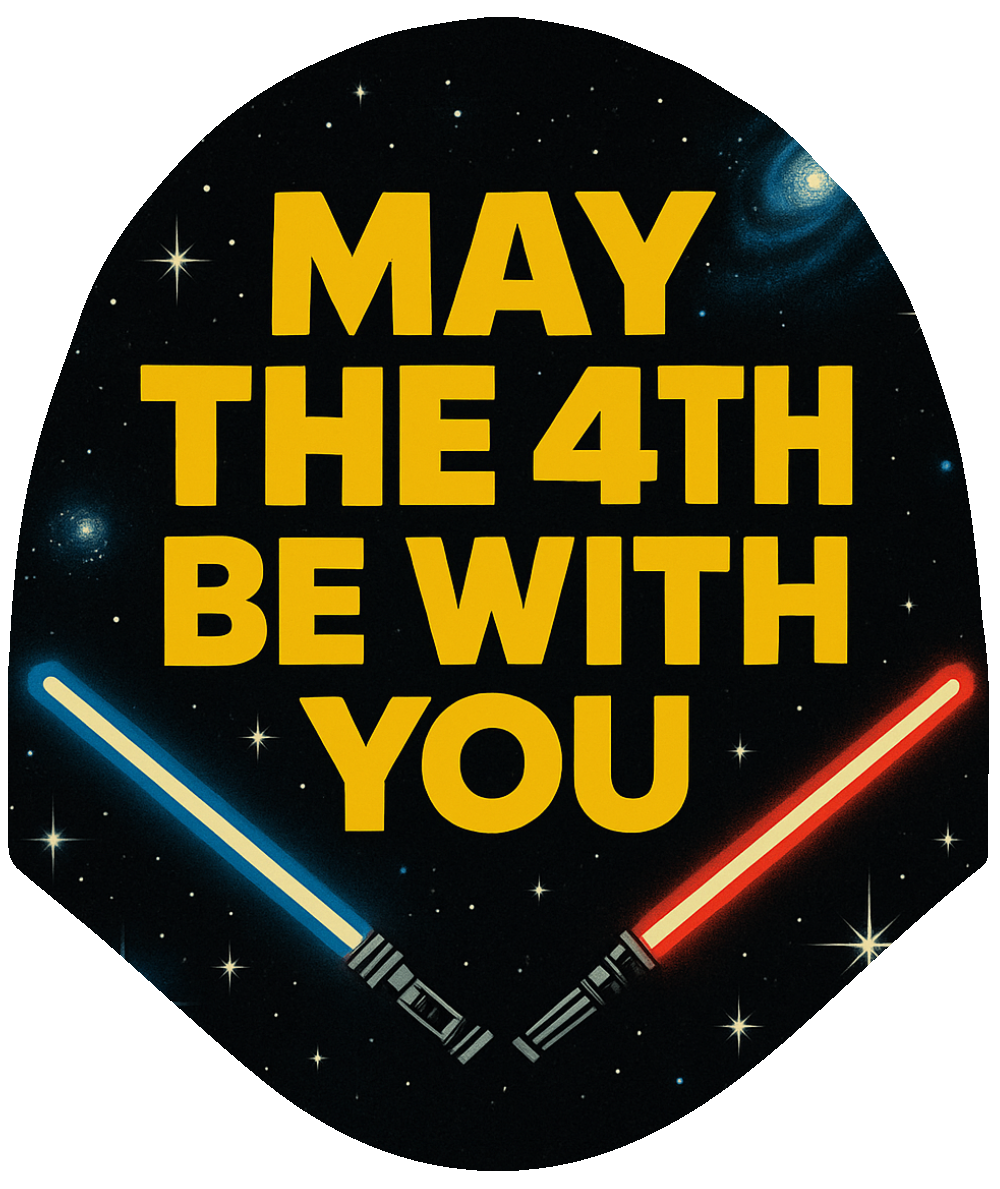 May the 4th Be with You – Galactic Headrest Cover by HeadzRest