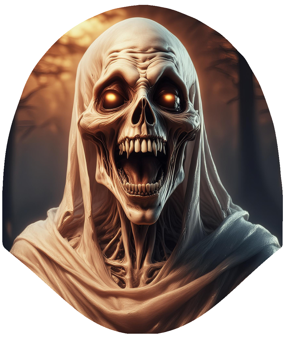 Phantom Reaper – Ghostly Scream Car Headrest Cover by HeadzRest