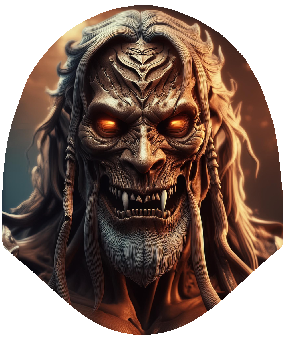 Halloween – Infernal Warrior Car Headrest Cover by HeadzRest