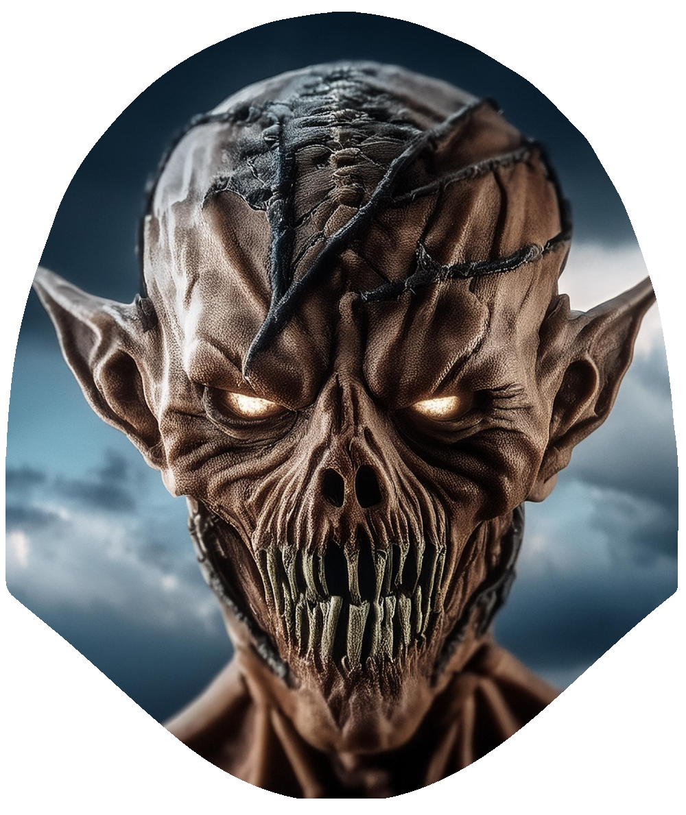 Halloween - Night Fiend Car Headrest Cover by HeadzRest