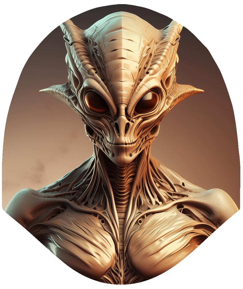 Galactic Guardian – Alien Warrior Car Headrest Cover by HeadzRest