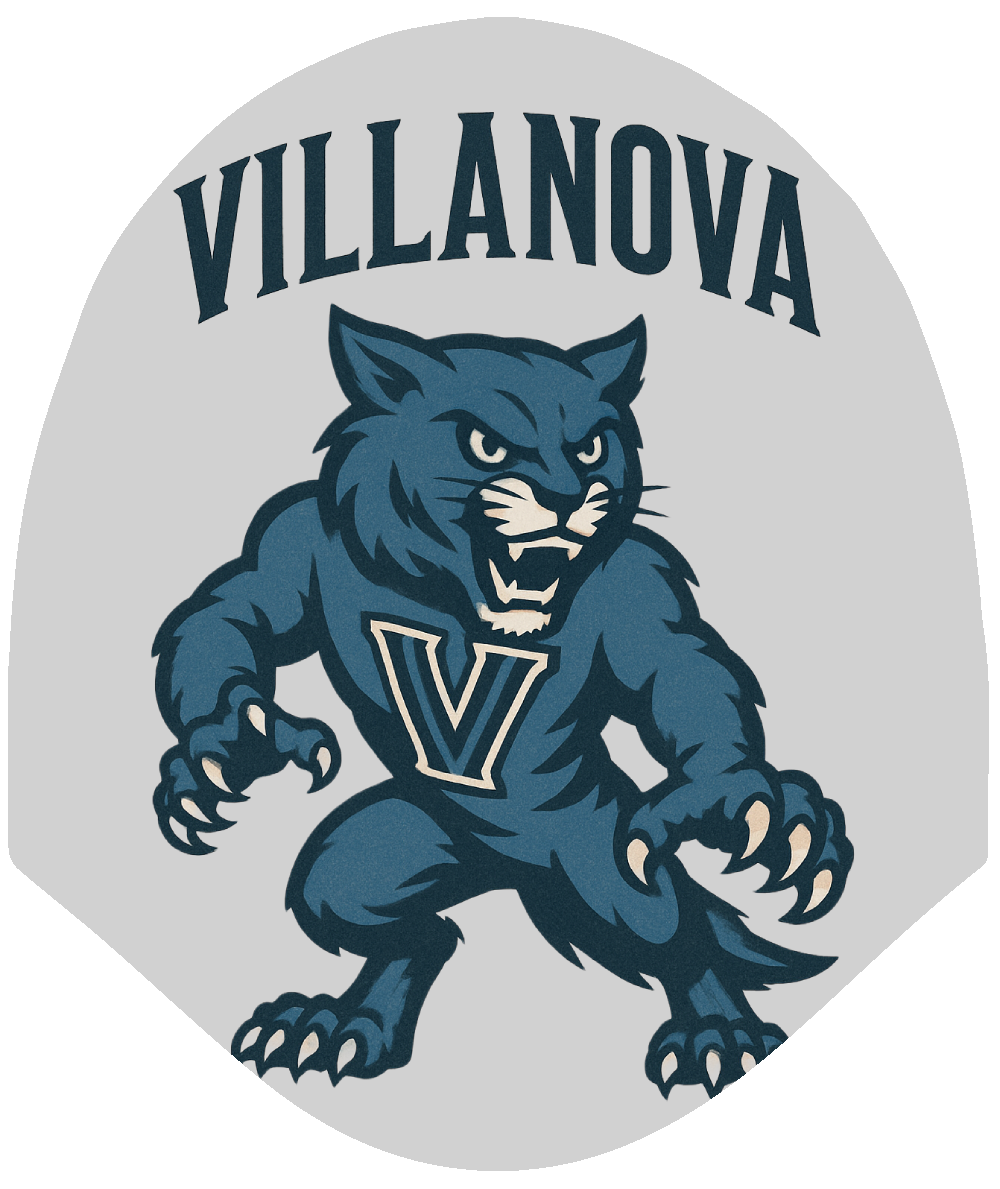 College - Villanova Wildcat Car Headrest Cover by HeadzRest
