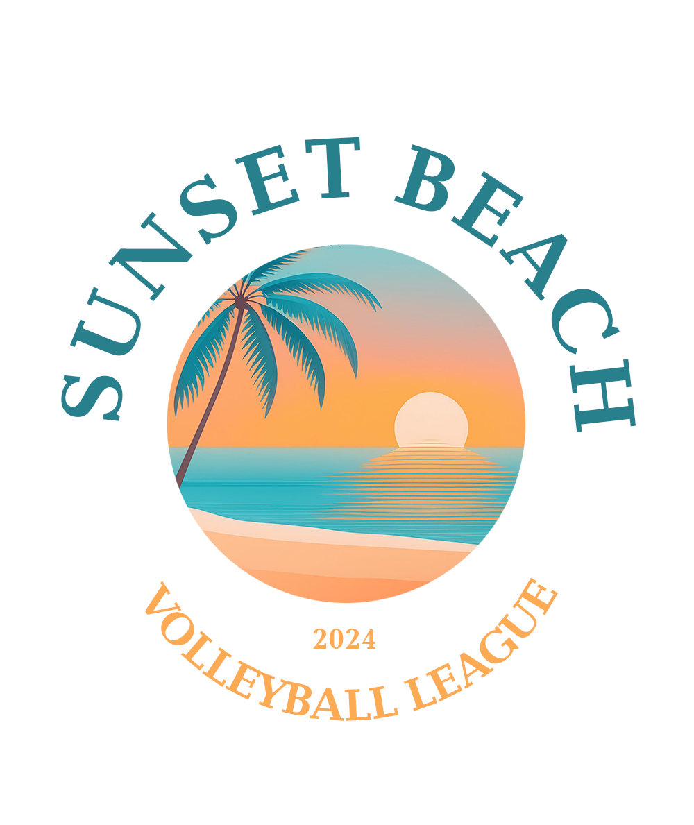 Sunset Beach – Volleyball League Car Headrest Cover by HeadzRest