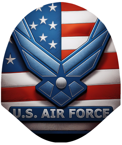 Military Branches - Air Force - Car Headrest Cover