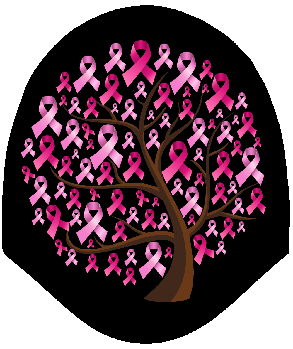 Awareness - BCA Ribbon Tree of Strength – Car Headrest Cover by HeadzRest
