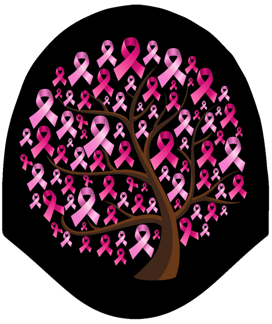 Awareness - BCA Ribbon Tree of Strength – Car Headrest Cover by HeadzRest