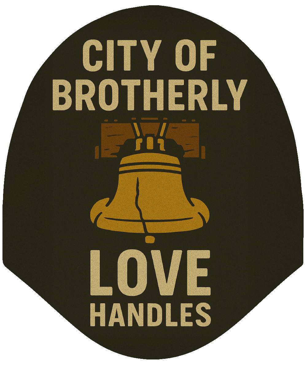 Philly - City of Brotherly Love Handles Car Headrest Cover by HeadzRest