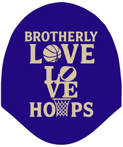 Basketball - Brotherly Love Hoops Car Headrest Cover by HeadzRest