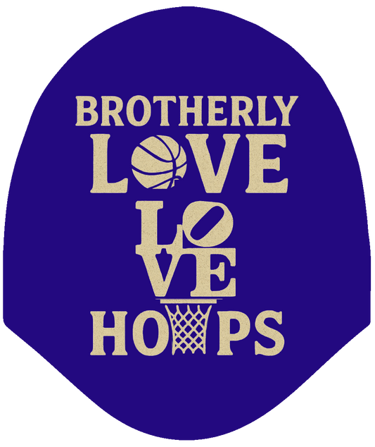 Basketball - Brotherly Love Hoops Car Headrest Cover by HeadzRest