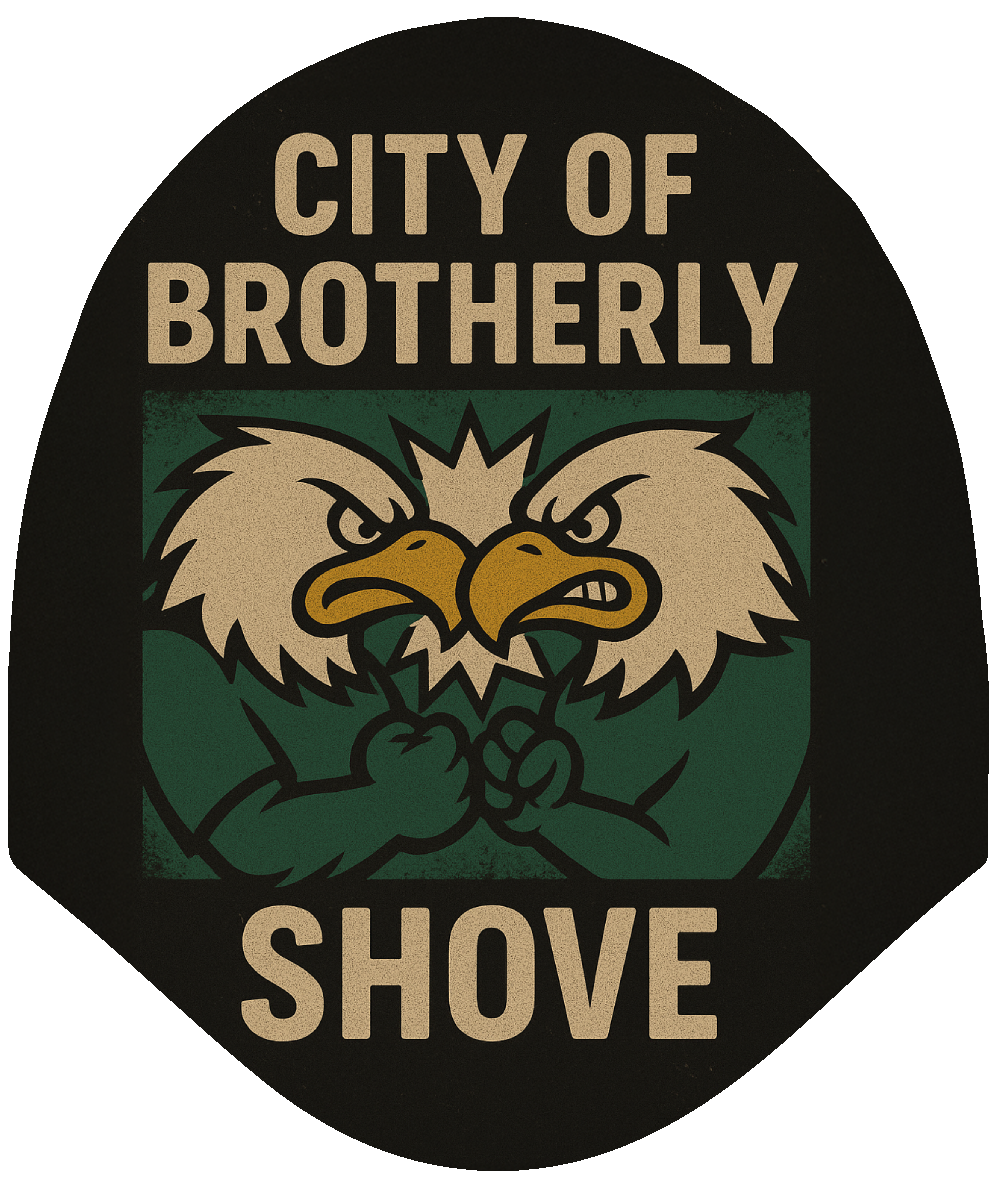 Philly - City of Brotherly Shove Car Headrest Cover by HeadzRest