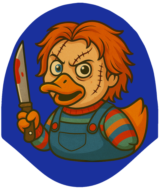 Duck - Chucky Inspired Car Headrest Cover by HeadzRest