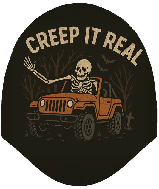 Jeepin - Skeleton Off-Road Car Headrest Cover by HeadzRest