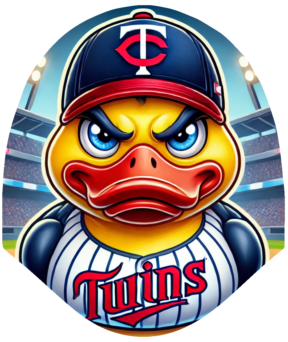 Duck – Baseball Twins Car Headrest Cover by HeadzRest