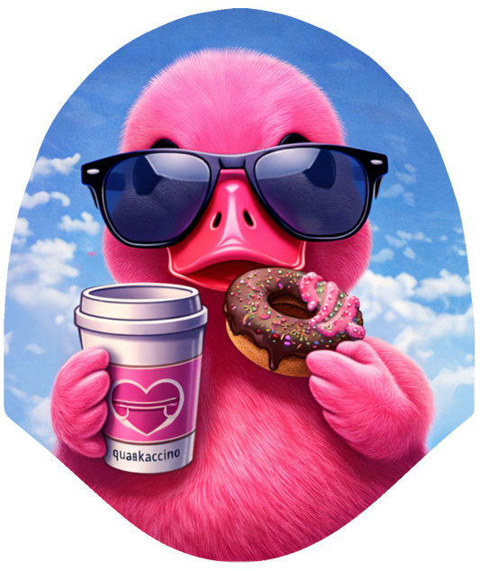 Duck Valentines – Love Brew Car Headrest Cover by HeadzRest