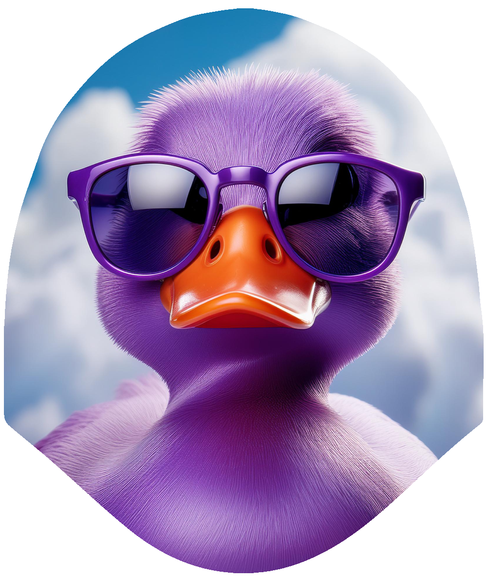 Duck - Purple