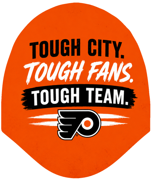 Flyers – Tough City. Tough Fans. Tough Team. Car Headrest Cover by HeadzRest