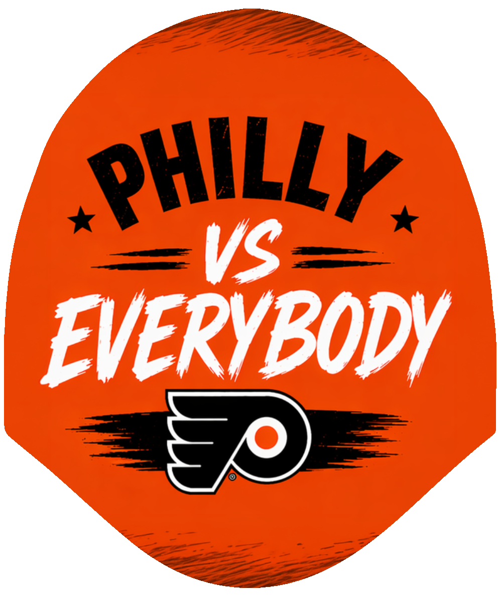Flyers – Philly vs Everybody Car Headrest Cover by HeadzRest