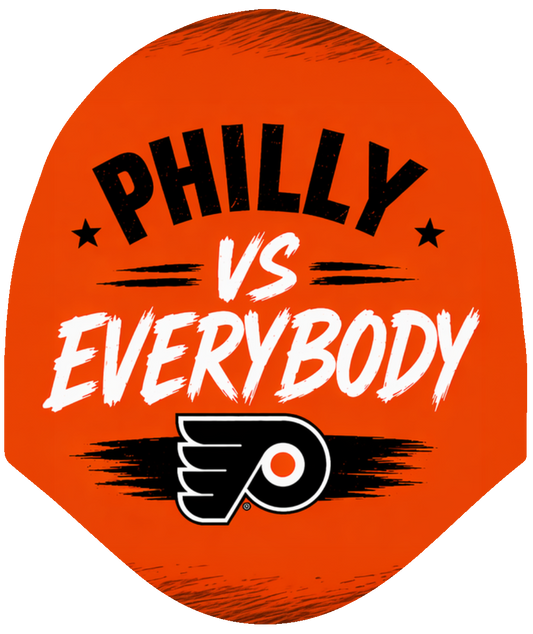 Flyers – Philly vs Everybody Car Headrest Cover by HeadzRest