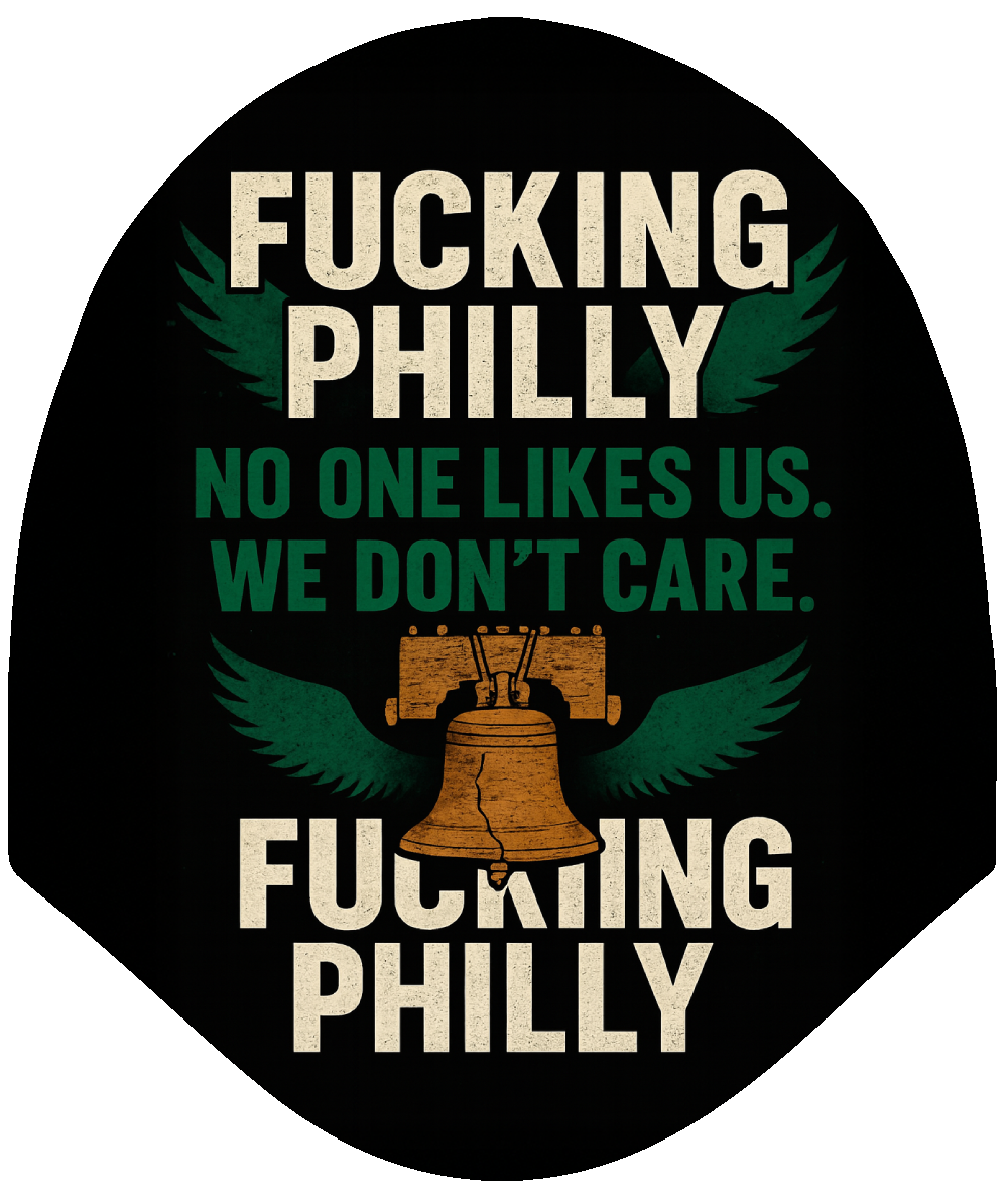 F*ing Philly – Liberty Bell Headrest Cover by HeadzRest**
