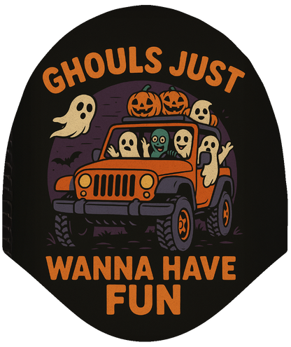 Ghouls Just Wanna Have Fun – Halloween Jeep Headrest Cover by HeadzRest