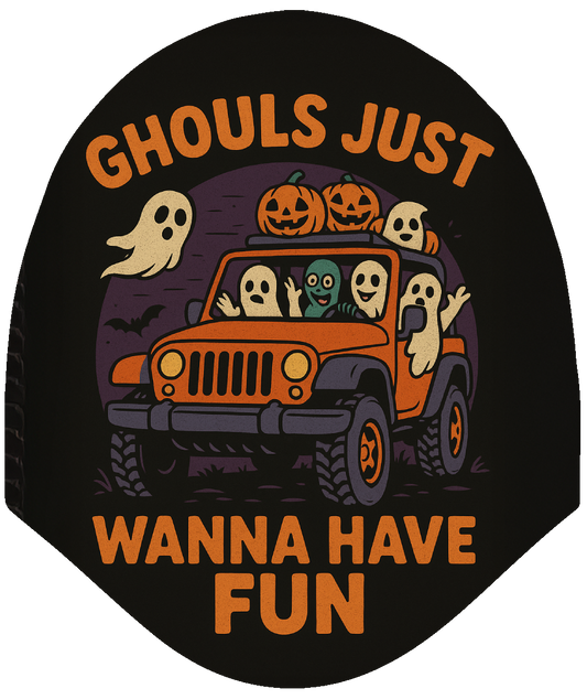 Ghouls Just Wanna Have Fun – Halloween Jeep Headrest Cover by HeadzRest