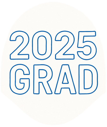 Class of 2025 - Graduation Car Headrest Cover by HeadzRest