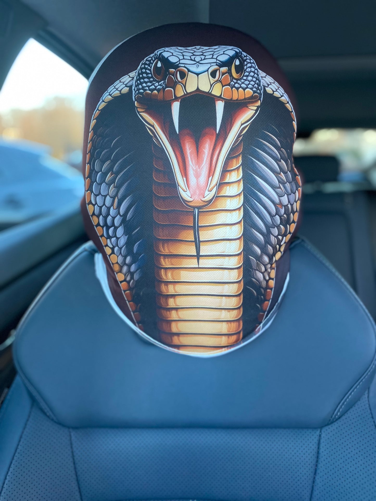 Cobra - Car Headrest Cover