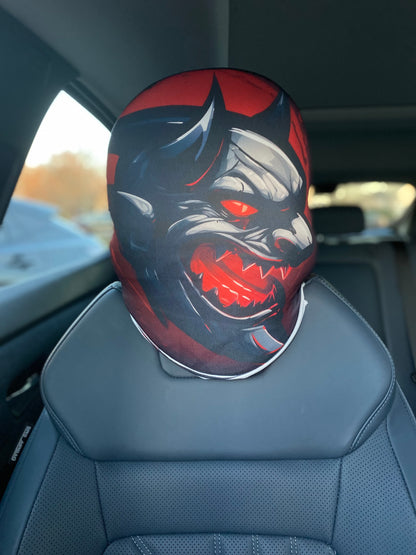 Devil - Car Headrest Cover