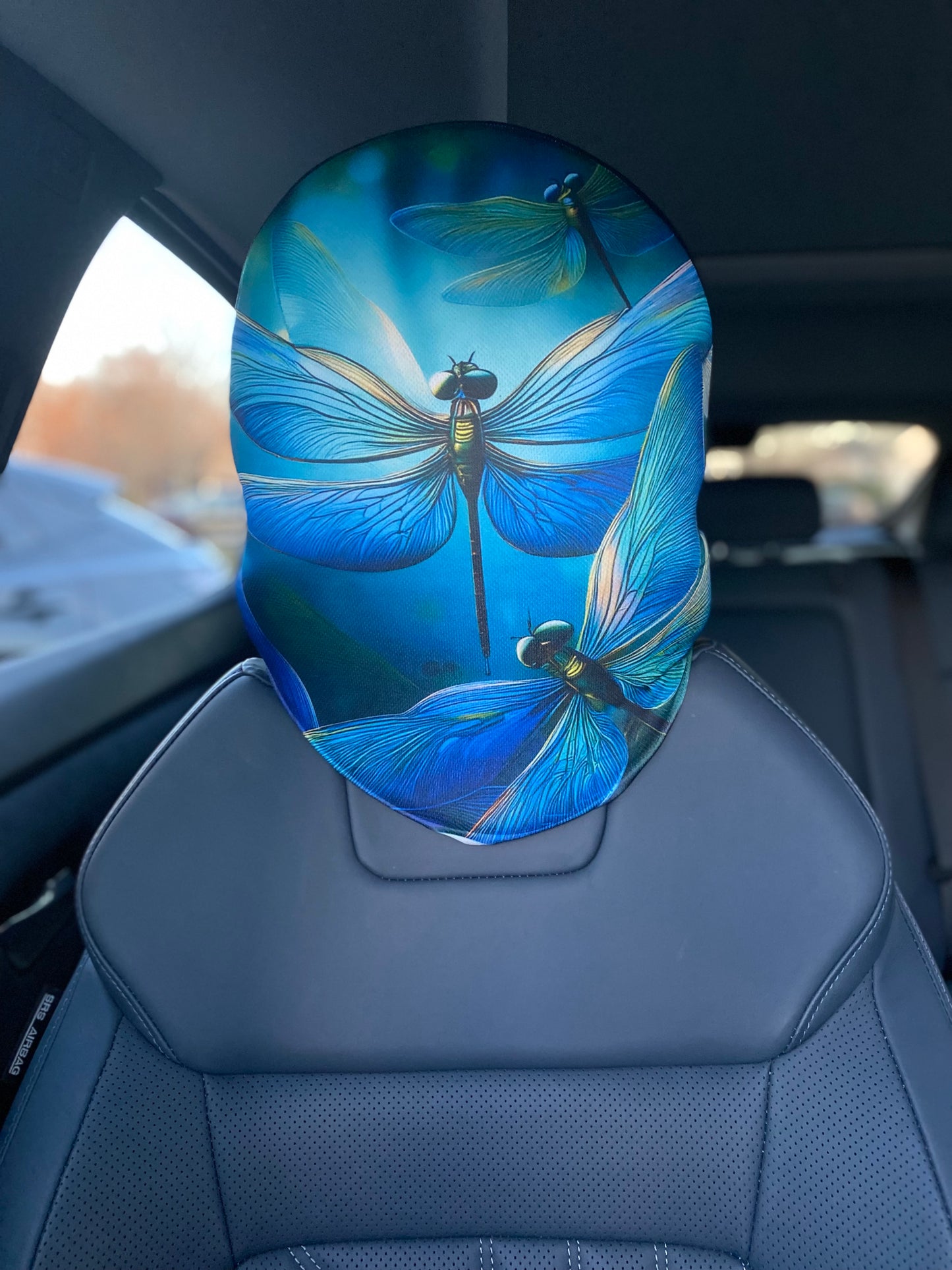 Dragonfly - Car Headrest Cover