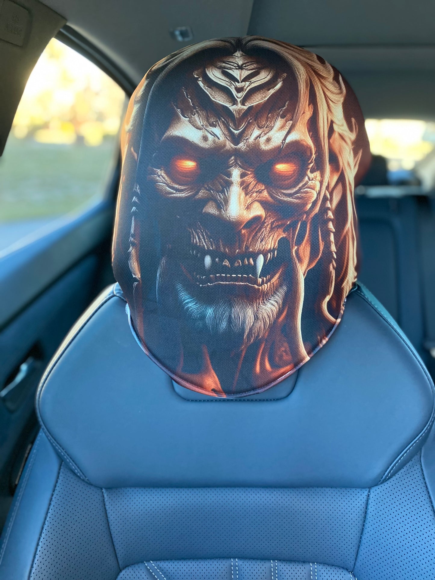 Mr. X - Car Headrest Cover