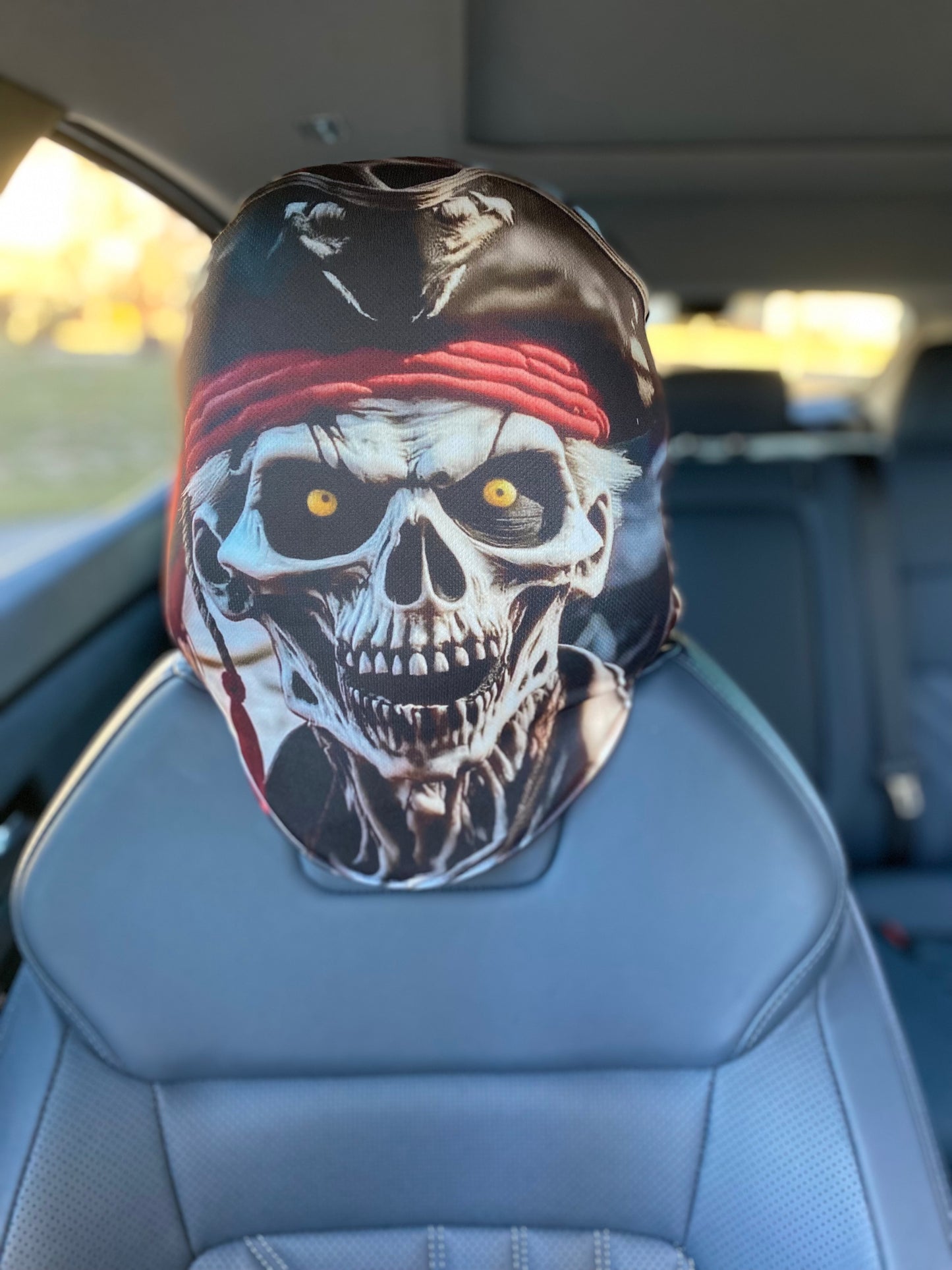 D-Pirate - Car Headrest Cover