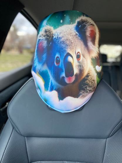 Koala - Car Headrest Cover