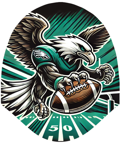Eagles Gridiron – Car Headrest Cover by HeadzRest