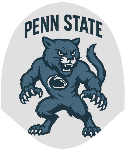 College - Penn State Nittany Lion Car Headrest Cover by HeadzRest