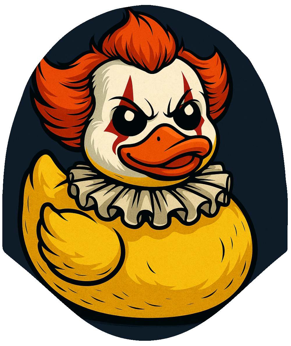 Duck Jeep Halloween - Pennywise Car Headrest Cover by HeadzRest
